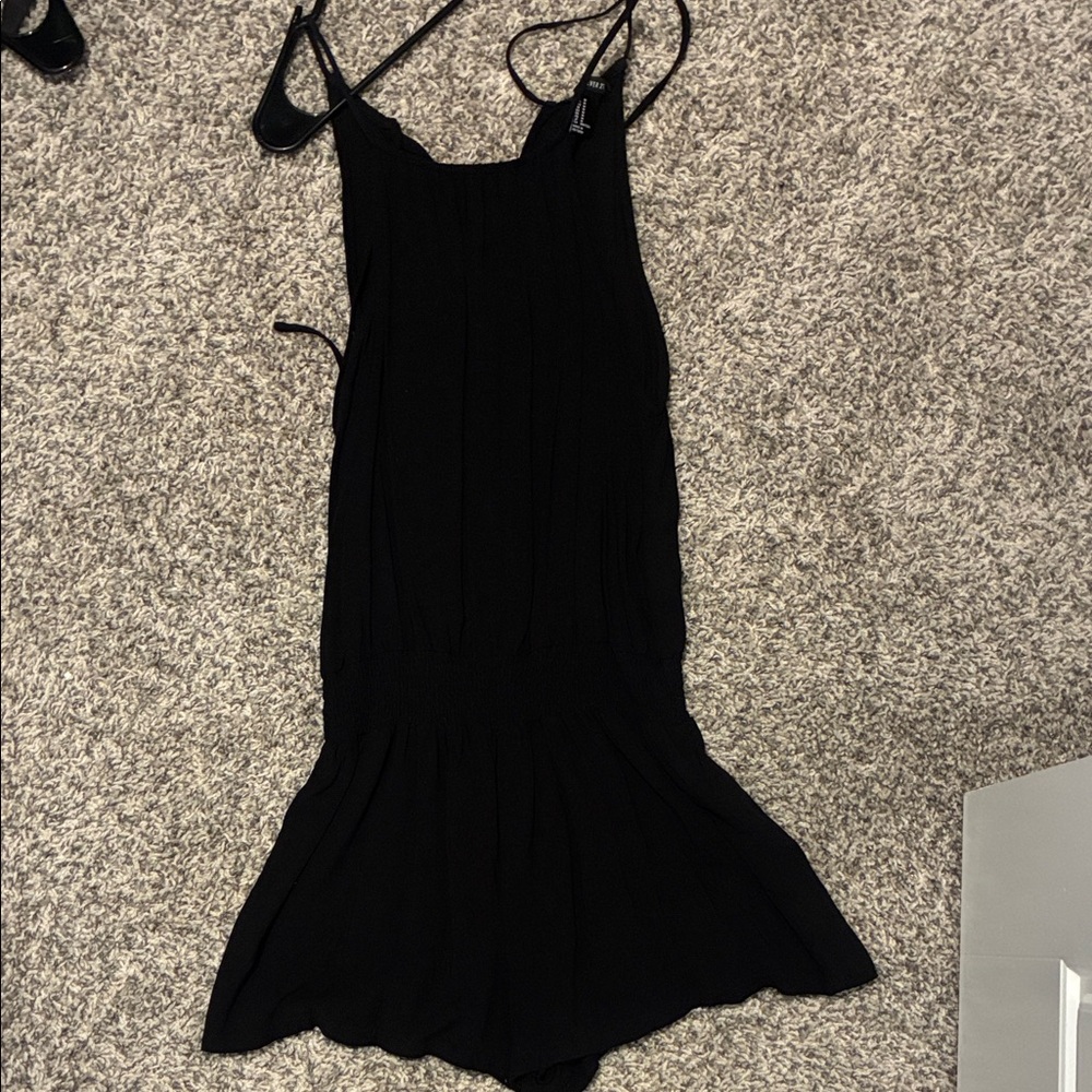 Black tank top  romper